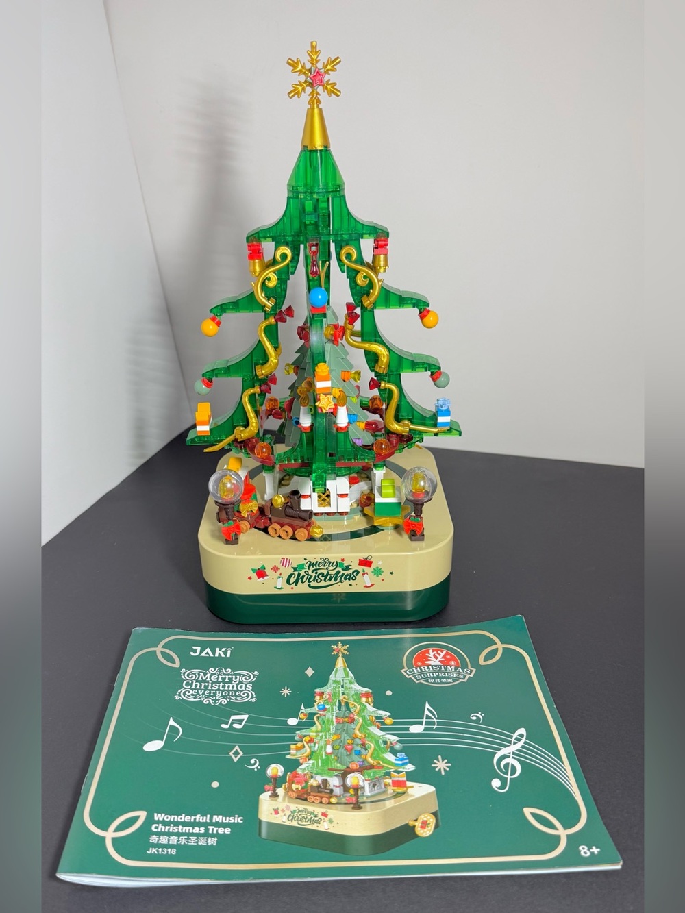 JAKI Wonderful Music Christmas Tree Building Block Set (JK1318) - 360pcs